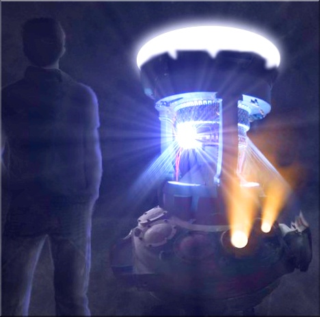 Science Fiction: die "Anlage" - Connor Lewis' Konstruktion, welche "seine" Aliens anlocken soll